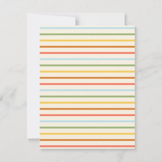 自然の不思議キッズ 記入式サンキューノート サンキューカード (裏面)