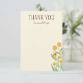 自然の不思議 感謝のメッセージカード 文具 サンキューカード (スタンド正面)