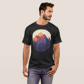 自然の中でハイキング Tシャツ (正面フル)
