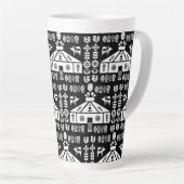 自然の中で暮らすユルト カフェラテマグ (右アングル)