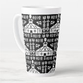 自然の中で暮らすユルト カフェラテマグ (左アングル)