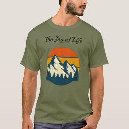 自然の中で穏やかに暮らす Tシャツ