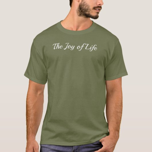 自然の中で穏やかに暮らす Tシャツ (正面)