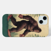 自然の中のサスクワッチ Case-Mate iPhoneケース (裏面 (横))
