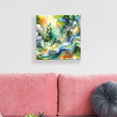 自然の交響曲 キャンバスプリント (インサイチュ (リビング))