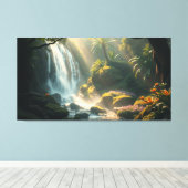 自然の交響曲 キャンバスプリント (インサイチュ (ウッドフロア))