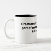 自然の保存 ツートーンマグカップ (左)