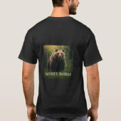自然の保護者 Tシャツ (裏面)