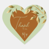 自然の優雅さを纏って ハートシール (正面)