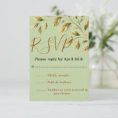 自然の優雅さを纏って 出欠カード (スタンド正面)