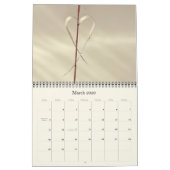 自然の写真インスパイアカレンダーのハート カレンダー (3月 2026)