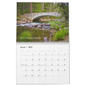 自然の写真撮影のカレンダーの2017年の美しい カレンダー (3月 2027)
