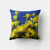 自然の写真; キンボウゲ クッション (裏面)