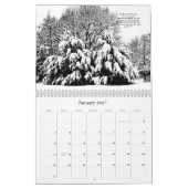 自然の写真 聖書の言葉 信仰 カレンダー (1月 2027)