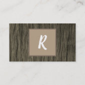 自然の刺激を受けたな管理者の名刺 名刺 (裏面)