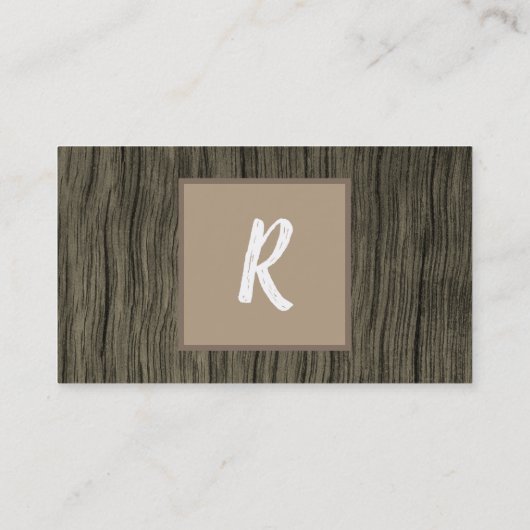 自然の刺激を受けたな管理者の名刺 名刺 (裏面)