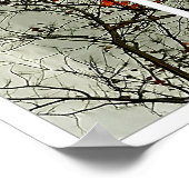 自然の動機を持つトリプチチ ポスター (角)