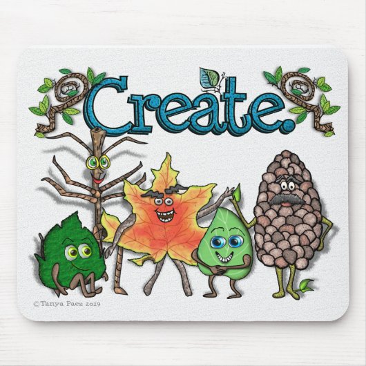 自然の友達のマウスパッド マウスパッド (正面)