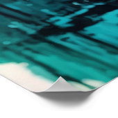 自然の反射 ポスター (角)