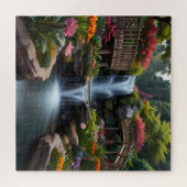 自然の反射:名勝パズル ジグソーパズル (横)