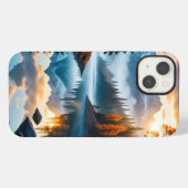 自然の反射 iPhoneケース (裏面横)