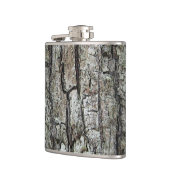 自然の古いマツ吠え声 フラスク (左)