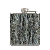 自然の古いマツ吠え声 フラスク (裏面)