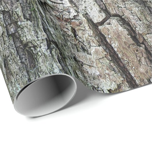 自然の古いマツ吠え声 ラッピングペーパー (ロールコーナー)