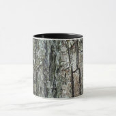 自然の古い松の木の吠え声 マグカップ (中央)