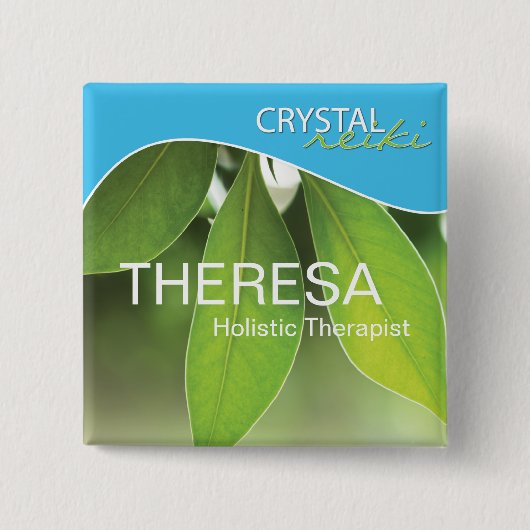 自然の名札 缶バッジ (正面)