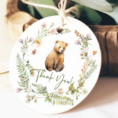 自然の喜びはベビーシャワーお気に入りギフトラベル フェイバータグ