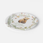 自然の喜びはベビーシャワー ペーパープレート (アングル)