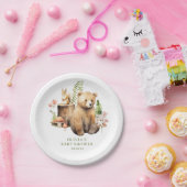 自然の喜びはベビーシャワー ペーパープレート (パーティー)