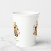 自然の喜びはベビーシャワー 紙コップ (右)