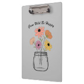 自然の喜びを受け入れる：自然の魔法喜び クリップボード (左)