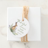 自然の喜びウサギ赤ちゃんシャワーお気に入りギフトラベル フェイバータグ (インサイチュ)