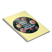 自然の壮大な交響曲の謙虚な英雄 ノートブック (右側)