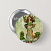 自然の妖精 缶バッジ (正面&裏面)