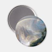 自然の威厳：熱帯の楽園に虹を マグネット (正面/裏面)