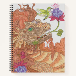 自然の宝龍のスケッチブック ノートブック