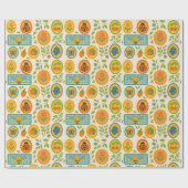 自然の小さ疑問に思さ ラッピングペーパー (フラット)