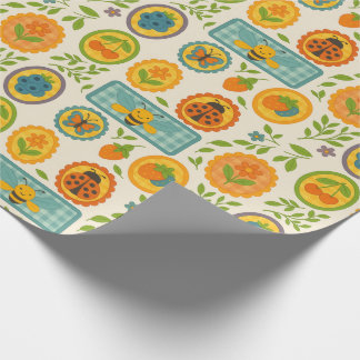 自然の小さ疑問に思さ ラッピングペーパー