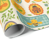 自然の小さ疑問に思さ ラッピングペーパー (ロールコーナー)