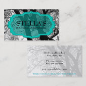 自然の小売業カードの美しい木 名刺 (正面/裏面)