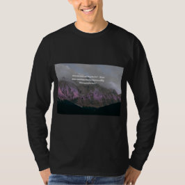 自然の山のイメージ - 景観の風景 Tシャツ