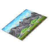 自然の岩山 ノートパッド (アングル)