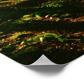 「自然の平和があなたに流れ込む」Jミュア引用文 ポスター (角)