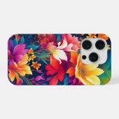 自然の幻想が現実に - 花柄デザイン iPhoneケース (裏面横)