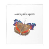 自然の庭園検査官 ノートパッド (正面)