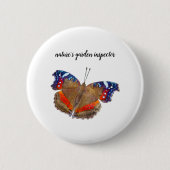 自然の庭園検査官 缶バッジ (正面)